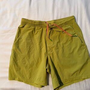 Lululemon 7 Inch Linerless Pace Breaker Shorts